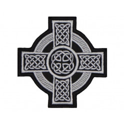 Celtic Ornament Cross Embroidered Patch Celtic Ornament Cross Embroidered Patch