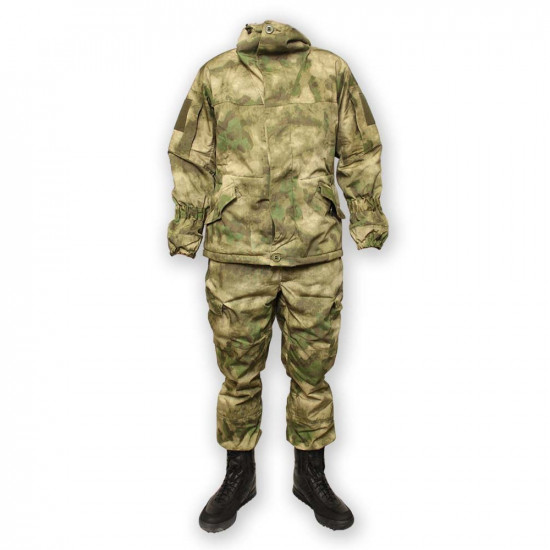 Gorka 3 Uniforme Tactique Type d'hiver Uniforme de Montagne Moss Camo Fleece Suit Airsoft Gear Cadeau pour Hommes