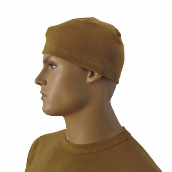 Tactical knitted cap made of Riba fabrics in black/khaki/coyote colors