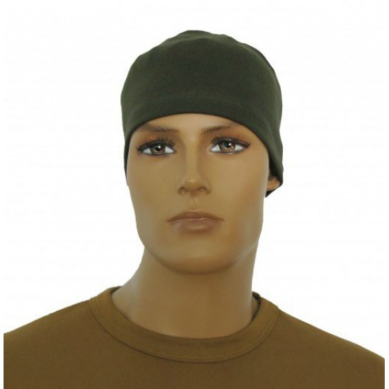 Tactical knitted cap made of Riba fabrics in black/khaki/coyote colors