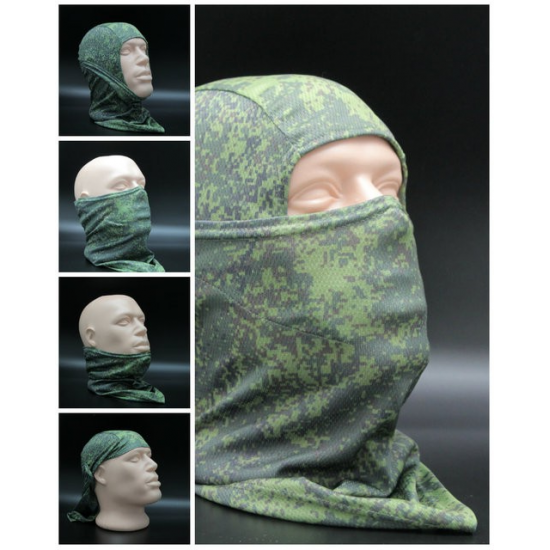 Mascarilla de fuerzas especiales en camuflaje digital