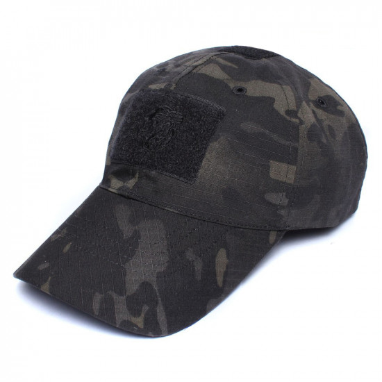 Gorra ripstop de otoño Python de camuflaje oscuro ruso