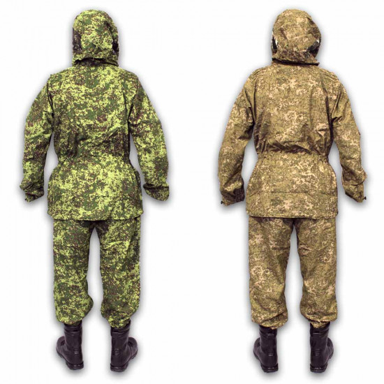 Ruso Ratnik BDU desert pixel uniforme DOBLE CAMO por Bars