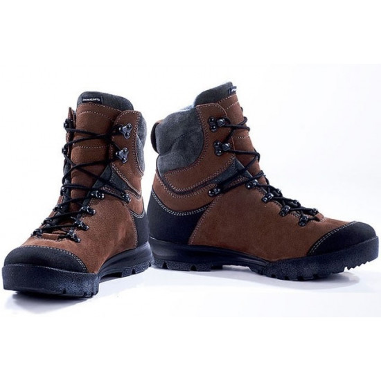 Botas tácticas de cuero marrón Airsoft Tactical Wolverine