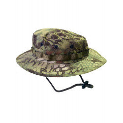 Chapeau d'été tactique Panama airsoft mpa-17 forêt de python Chapeau d'été tactique Panama airsoft mpa-17 forêt de python