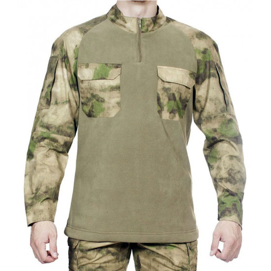 Demi-season Tactical jumper MPA-11 Professional Airsoft shirt "Moss" camo jumper Active lifestyle rip-stop wear