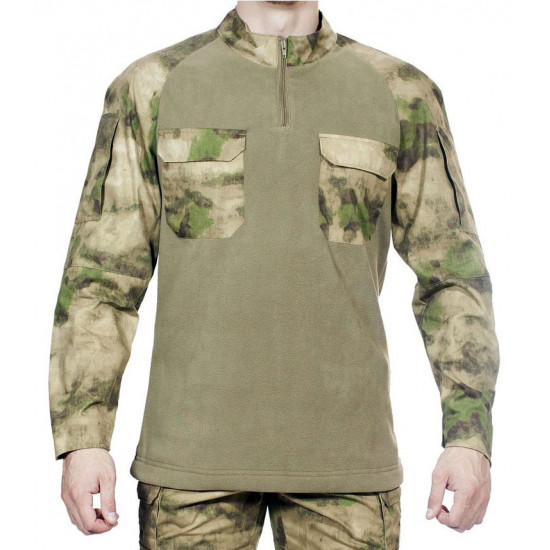 Demi-saison Pull tactique MPA-11 Chemise professionnelle Airsoft Pull camo "Moss" Mode de vie actif rip-stop wear