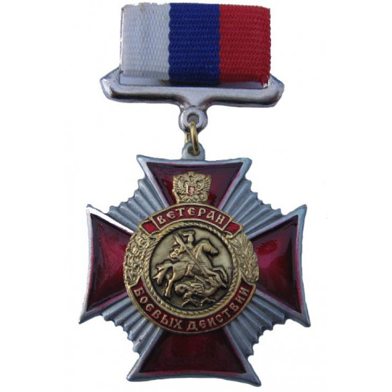   medal veteran of military operations red cross