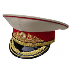 Soviétique / les maréchaux militaires russes font étalage du chapeau de visière m88 Soviétique / les maréchaux militaires russes font étalage du chapeau de visière m88