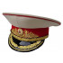 Soviético / militares rusos sombrero de la visera del desfile de mariscales m88