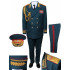 USSR   Marshal PARADE Uniforme Soviético Pantalones de túnica y visera sombrero