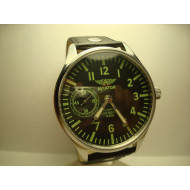Reloj "Aviator" ruso del vintage Molnija, Molnia, Molnija Movimiento Hand-winding Reloj "Aviator" ruso del vintage Molnija, Molnia, Molnija Movimiento Hand-winding