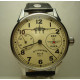 USSR Russian Avition Red Army Mechanical wristwatch Molnija with transparent back