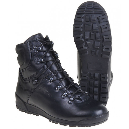 Airsoft Tactical boots urban "mangust" leather black 24111