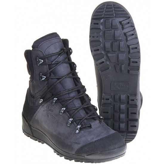 Airsoft Tactical Stiefel Urban "Mangust" Leder schwarz 24241