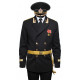 Soviético / uniforme del desfile naval ruso negro