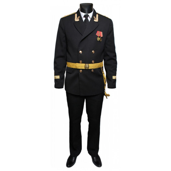 Soviet / russian naval parade uniform black
