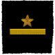 Flotte soviétique, russe naval, marine de l`urss, 2 pièce d`épaule d`officiers