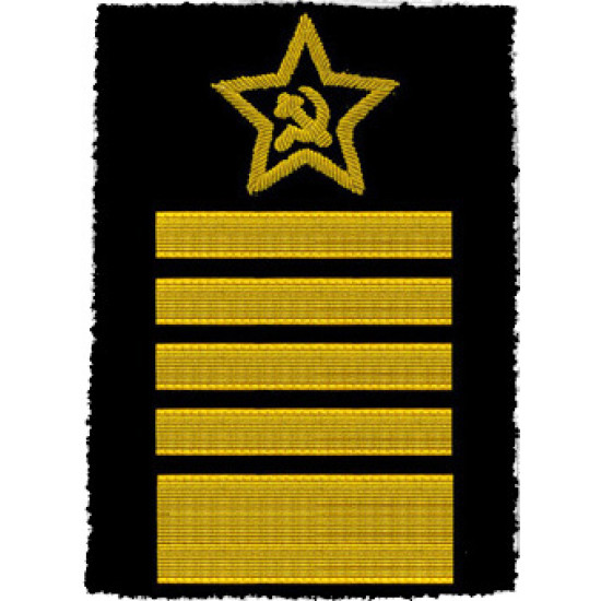 Flotte soviétique, russe naval, marine de l`urss, 2 pièce d`épaule d`officiers de haut grade