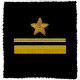 Flotte soviétique, russe naval, marine de l`urss, 2 pièce d`épaule d`officiers