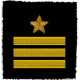 Soviet fleet,   naval, ussr navy,  2 officer's shoulder patch