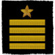 Flotte soviétique, russe naval, marine de l`urss, 2 pièce d`épaule d`officiers