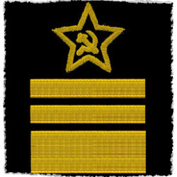 Soviet fleet, naval, ussr navy, 2 high-rank officer's shoulder patch Soviet fleet, naval, ussr navy, 2 high-rank officer's shoulder patch