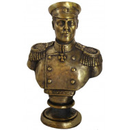 soviet bronze bust of   imperial admiral nakhimov  soviet bronze bust of   imperial admiral nakhimov