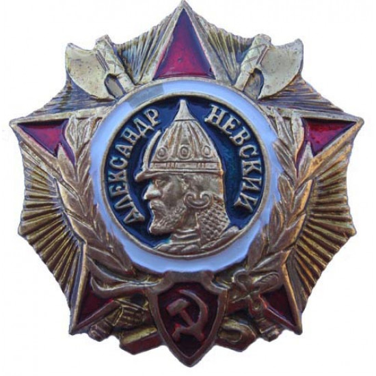 Sowjetische Alexander Nevsky Order Military Award UdSSR