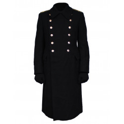 Flotte soviétique / pardessus d`officiers chaud d`hiver naval russe, manteau Flotte soviétique / pardessus d`officiers chaud d`hiver naval russe, manteau