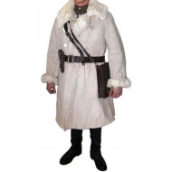 Soviet officer's warm winter fur overcoat, coat wwii 1944 - 1945 Soviet officer's warm winter fur overcoat, coat wwii 1944 - 1945