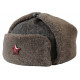 100% echter WWII sowjetischer ushanka RKKA Winterhut