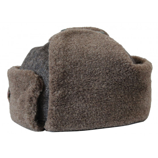 Ushanka soviético wwii genuino del 100% rkka sombrero de invierno