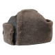 100% echter WWII sowjetischer ushanka RKKA Winterhut