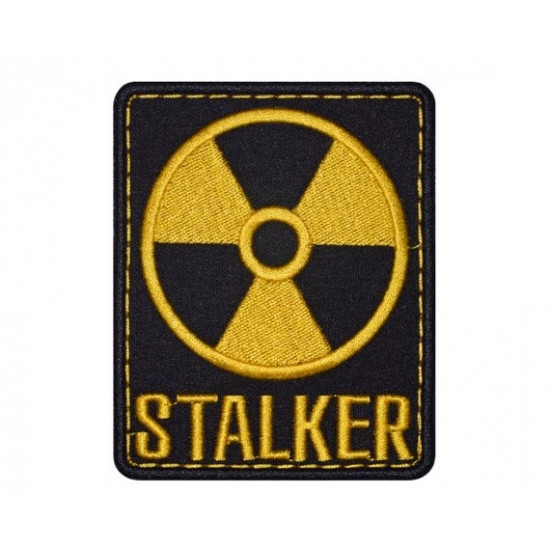 Stalker Game Chernobyl Radiation Sew-on Embroidered Patch #1