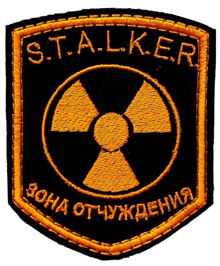 Stalker Game Loners Grouping Patch V Rus Black/Orange #3