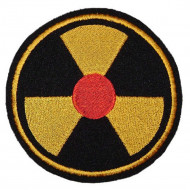 Nuclear Radiation Symbol Chernobyl Sew-on Embroidery patch 97 Nuclear Radiation Symbol Chernobyl Sew-on Embroidery patch 97