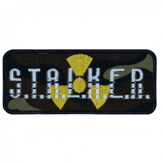 S.T.A.L.K.E.R. bande de jeu d'airsoft brodée patch à coudre à la main