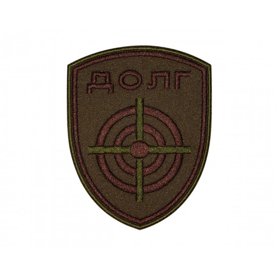 STALKER GAME DUTY Dolg Gruppierung aufgenähter Military Airsoft Patch