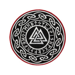 Celtic Symbol of God Mythology Embroidery Sleeve Sew-on/ Iron-on / Velcro Patch Celtic Symbol of God Mythology Embroidery Sleeve Sew-on/ Iron-on / Velcro Patch