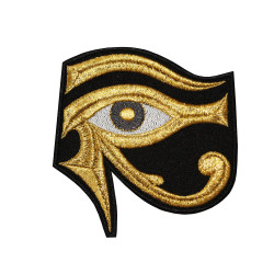 Ra Egypt God Symbol Embroidered Sew-on / Iron-on / Velcro Patch Ra Egypt God Symbol Embroidered Sew-on / Iron-on / Velcro Patch