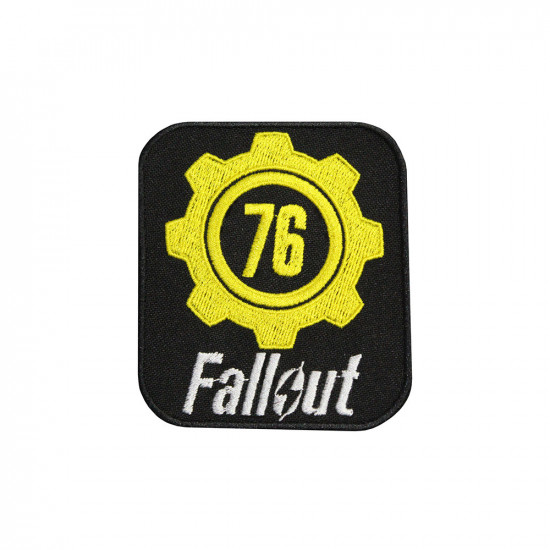 Action Multiplayer Game Fallout 76 Embroidered Sleeve Sew-on / Iron-on / Velcro Patch