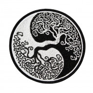 Mythology Tree Yggdrasil Scandinavian Embroidery Sleeve Sew-on / Iron-on / Velcro Patch Mythology Tree Yggdrasil Scandinavian Embroidery Sleeve Sew-on / Iron-on / Velcro Patch