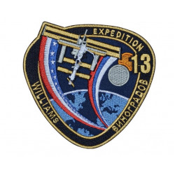 NASA Demo-2 SpaceX Dragon Behnken & Hurleysleeve Patch sleeve embroidery