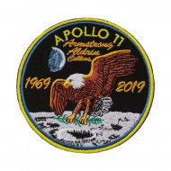 Weltraummissionsprogramm Apollo 11 von 1969 Handgearbeiteter Aufnäher Weltraummissionsprogramm Apollo 11 von 1969 Handgearbeiteter Aufnäher