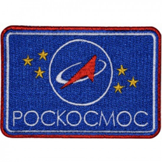 ROSCOSMOS Space Agency   Sew-on Sleeve Patch