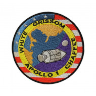 Apollo 1 Space Mission 1967   Sew-on Program Sleeve Patch Apollo 1 Space Mission 1967   Sew-on Program Sleeve Patch