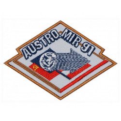 TM-13 Sojus Ärmel Raumfahrtprogramm Sowjetische russische handgemachte Patch TM-13 Sojus Ärmel Raumfahrtprogramm Sowjetische russische handgemachte Patch