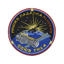 Space Programme Sleeve Cosmos Soviet Patch Soyuz TMA-4   Space Programme Sleeve Cosmos Soviet Patch Soyuz TMA-4