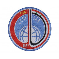 Raumstickprogramm Cosmos Patch Sojus TM-3 Mir Raumstickprogramm Cosmos Patch Sojus TM-3 Mir